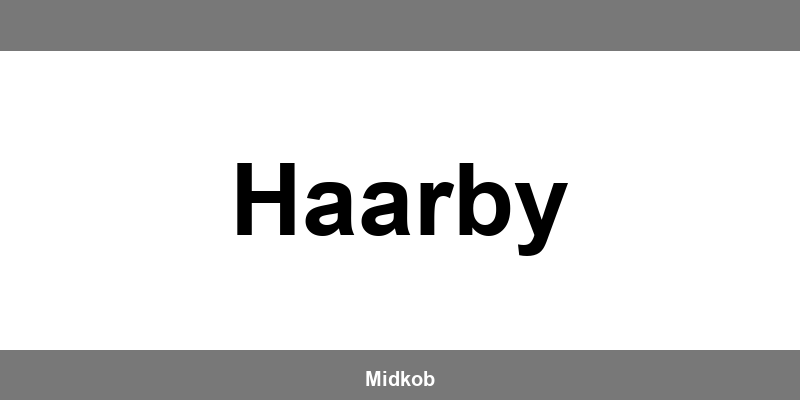 Harald Nyborg Haarby åbningstider