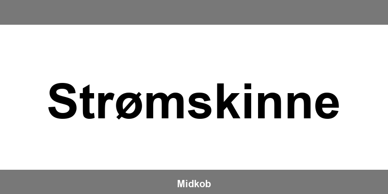 Harald Nyborg Strømskinne åbningstider